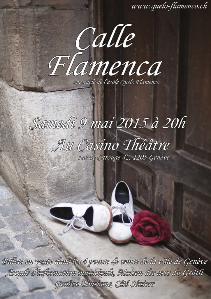 Spectacle de l’école: « Calle Flamenca » le samedi 9 mai 2015