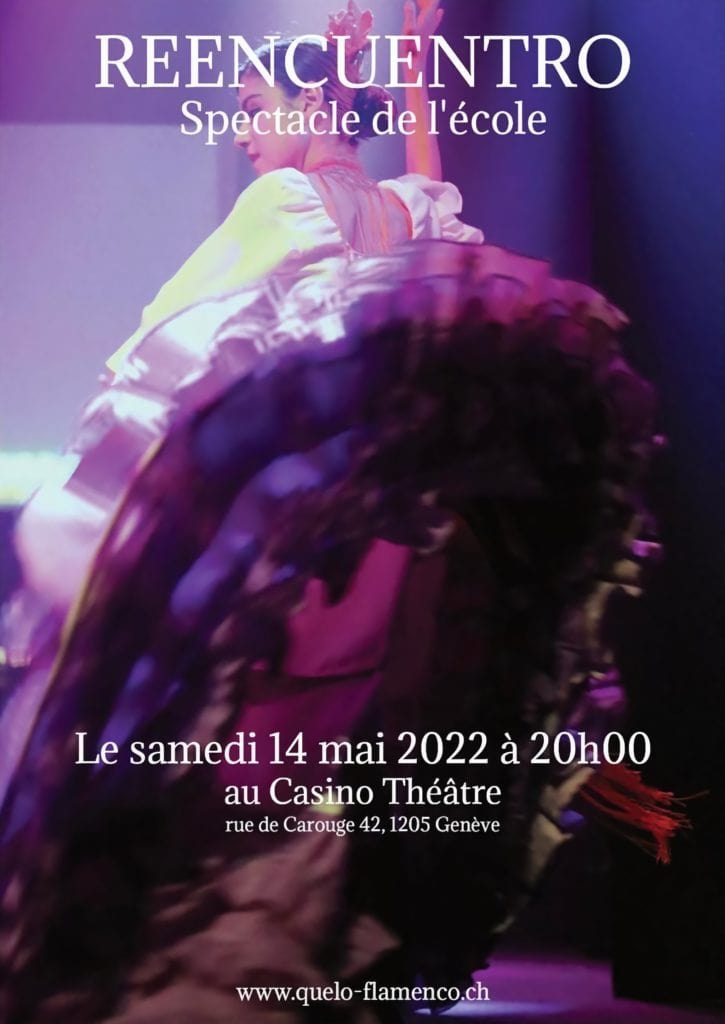 Spectacle de l’école: “REENCUENTRO” le samedi 14 mai 2022